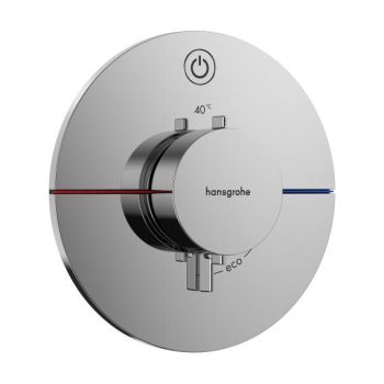 - HANSGROHE ShowerSelect Comfort S Bateria termostatyczna, podtynkowa do 1 odbiornika chrom 15553000 - 15553000 - Łazienki Szydłowski