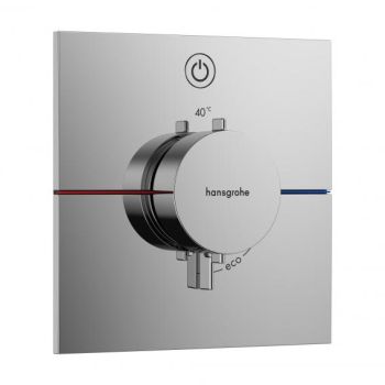  - HANSGROHE ShowerSelect Comfort E Bateria termostatyczna, podtynkowa do 1 odbiornika chrom 15571000 - 15571000 - Łazienki Szydłowski