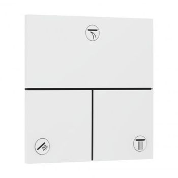  - HANSGROHE ShowerSelect Comfort E Zawór odcinający, podtynkowy do 3 odbiorników biały mat 15573700 - 15573700 - Łazienki Szydłowski