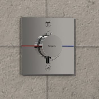  - HANSGROHE ShowerSelect Comfort E Bateria termostatyczna, do 2 odbiorników chrom 15578000 - 15578000 - Łazienki Szydłowski