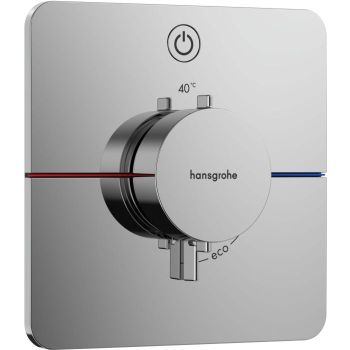  - HANSGROHE ShowerSelect Comfort Q Bateria termostatyczna, podtynkowa do 1 odbiornika chrom 15581000 - 15581000 - Łazienki Szydłowski