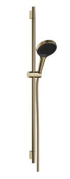 - HANSGROHE Rainfinity Zestaw prysznicowy 130 3jet  złoty optyczny polerowany 28743990 - 28743990 - Łazienki Szydłowski