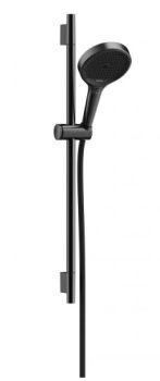 - HANSGROHE Rainfinity Zestaw prysznicowy z drążkiem czarny chrom szczotkowany 28746340 - 28746340 - Łazienki Szydłowski