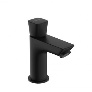  - HANSGROHE Logis Bateria bez mieszacza 70 do zimnej lub wstępnie zmieszanej wody bez kompletu odpływowego czarny mat 71120670 - 71120670 - Łazienki Szydłowski