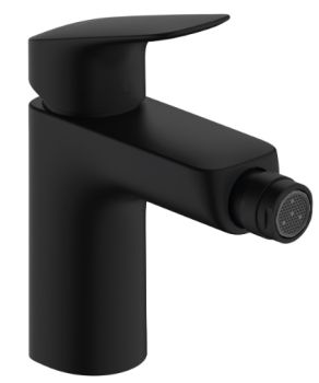 - HANSGROHE Logis bateria bidetowa z kompletem odpływowym czarny mat 71200670 - 71200670 - Łazienki Szydłowski