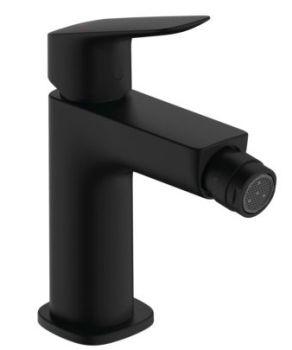 - HANSGROHE Logis bateria bidetowa z kompletem odpływowym czarny mat 71201670 - 71201670 - Łazienki Szydłowski