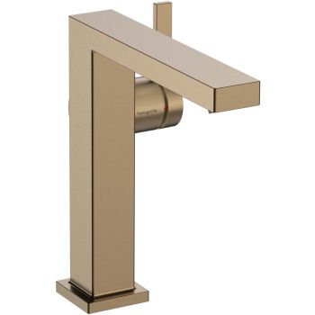- HANSGROHE Tecturis E  bateria umywalkowa 150 Fine, CoolStart z kompletem odpływowym Push-Open brąz szczotkowany 73040140 - 73040140 - Łazienki Szydłowski