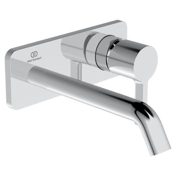  - Ideal Standard Joy bateria umywalkowa ścienna, element zewnetrzny 18cm, chrom A7380AA - A7380AA - Łazienki Szydłowski