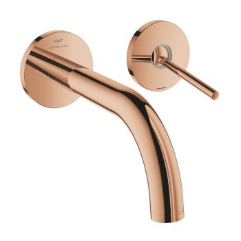  - GROHE-Atrio 2 otworowa bateria umywalkowa 185 mm warm sunset 29410DA0 - 29410DA0 - Łazienki Szydłowski