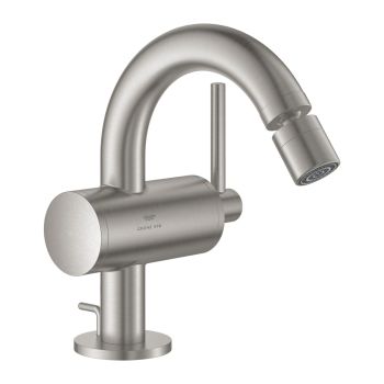 - GROHE-Atrio jednouchwytowa bateria bidetowa stal nierdzewna 24364DC0 - 24364DC0 - Łazienki Szydłowski