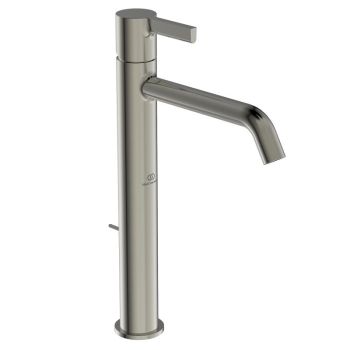  - Ideal Standard Joy bateria umywalkowa wysoka z zestawem odpływowym, silver storm BC781GN - BC781GN - Łazienki Szydłowski