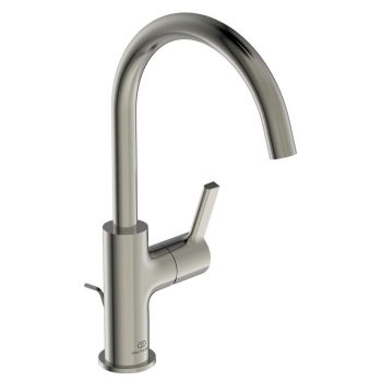  - Ideal Standard Joy bateria umywalkowa wysoka z ruchoma wylewką, silver storm BC777GN - BC777GN - Łazienki Szydłowski