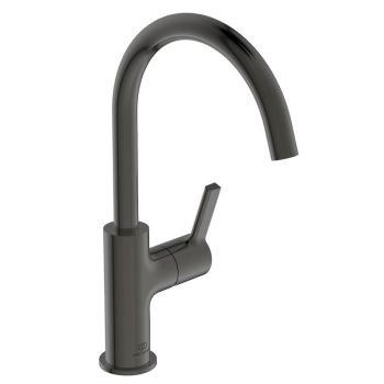  - Ideal Standard Joy bateria umywalkowa wysoka z ruchoma wylewką, magnetic grey BC778A5 - BC778A5 - Łazienki Szydłowski