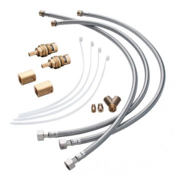 HANSGROHE Zestaw przedłużający do 3-otworowej baterii umywalkowej 38959000 38959000 od 