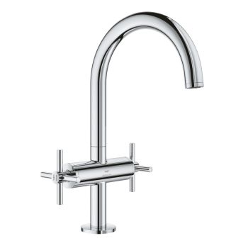 - GROHE-Atrio jednouchwytowa Bateria umywalkowa Rozmiar L chrom 21144000 - 21144000 - Łazienki Szydłowski