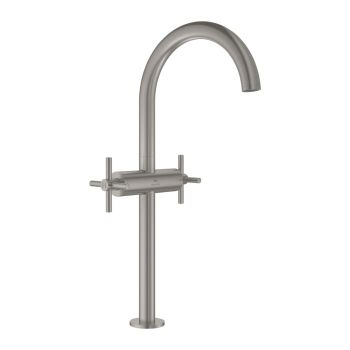 - GROHE-Atrio bateria umywalkowa rozmiar XL stal nierdzewna 21149DC0 - 21149DC0 - Łazienki Szydłowski