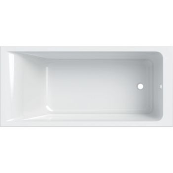 - GEBERIT SELNOVA SQUARE wanna prostokątna 160x75 cm biały połysk 554383011 - 554.383.01.1 - Łazienki Szydłowski