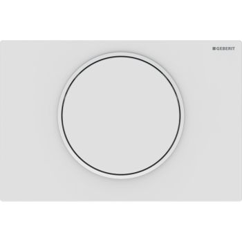 - GEBERIT Sigma 10 Przycisk spłukujący, biały mat-biały- biały mat 115758015 - 115.758.01.5 - Łazienki Szydłowski