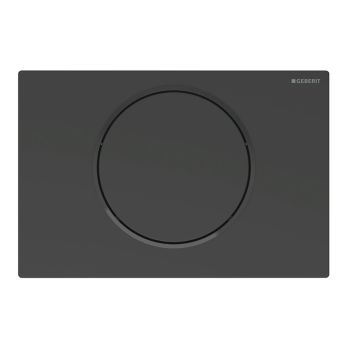- GEBERIT Sigma 10 Przycisk spłukujący , przedni, czarny mat-czarny-czarny mat, easy-to-clean 115758165 - 115.758.16.5 - Łazienki Szydłowski