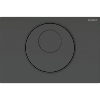 - GEBERIT Sigma 10 Elektroniczny zestaw spłukujący WC Geberit, IR,  stal nierdzewna , czarny 115890DW6 - 115.890.DW.6 - Łazienki Szydłowski