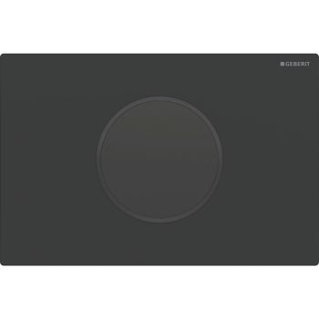 - GEBERIT Sigma 10 Elektroniczny zestaw spłukujący WC Geberit, IR, zasilanie bateryjne, czarny mat, easy-to-clean 115909166 - 115.909.16.6 - Łazienki Szydłowski