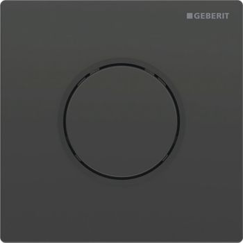 - GEBERIT Pneumatyczny zawór spłukujący do pisuaru, ręczny, Typ 10, czarny 116015DW1 - 116.015.DW.1 - Łazienki Szydłowski