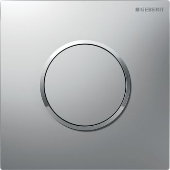 - GEBERIT Pneumatyczny zawór spłukujący do pisuaru, ręczny, Typ 10, chrom mat, easy-to-clean 116015JQ1 - 116.015.JQ.1 - Łazienki Szydłowski