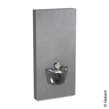  - GEBERIT Moduł sanitarny Monolith Plus do WC wiszącego, H101, imitacja betonu, boki czarny 131222007 - 131.222.00.7 - Łazienki Szydłowski