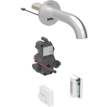  - GEBERIT Piave Bateria umywalkowa L17, stal nierdzewna 116266SN1 - 116.266.SN.1 - Łazienki Szydłowski