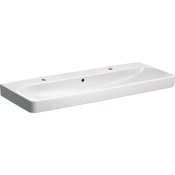 - GEBERIT Smyle Square Umywalka, 120 x48 cm, z powłoką KeraTect 500253018 - 500.253.01.8 - Łazienki Szydłowski