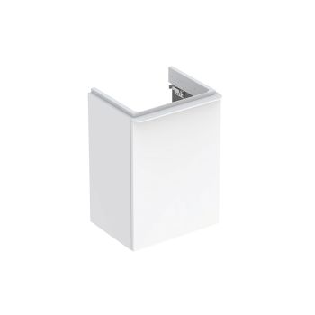 GEBERIT Smyle Square Szafka pod umywalkę 44,2x35,6 cm, z jednymi drzwiami, z zawiasem po prawej stronie, biały 500350001 500.350.00.1 od 