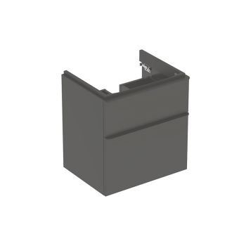 - GEBERIT Smyle Square Szafka pod umywalkę, 58,4x47 cm, kolor lava 500352JK1 - 500.352.JK.1 - Łazienki Szydłowski