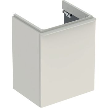 - GEBERIT Smyle Square Szafka pod umywalke kompaktową 49,2 x 40,6 cm kolor szary piaskowy 500363JL1 - 500.363.JL.1 - Łazienki Szydłowski