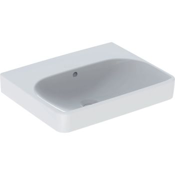  - GEBERIT Smyle Square Umywalka 55 x 44 cm biały połysk 501574001 - 501.574.00.1 - Łazienki Szydłowski