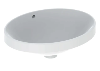 - GEBERIT Variform Umywalka wpuszczana w blat, owalna, 50 x 40 cm biały połysk 500708012 - 500.708.01.2 - Łazienki Szydłowski