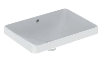  - GEBERIT Variform Umywalka wpuszczana w blat, prostokątna, 55x40 cm biały połysk 500736012 - 500.736.01.2 - Łazienki Szydłowski