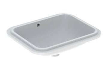  - GEBERIT Variform Umywalka podblatowa, prostokątna, 53 x 44 cm, z przelewem, bez otworu na baterie biały połysk 500760012 - 500.760.01.2 - Łazienki Szydłowski