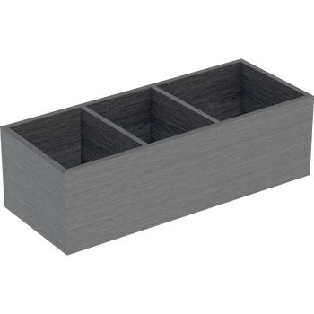  - GEBERIT Variform Wkład do szufladyn 18 x 37,3 cm kolor ciemnoszary, z powłoką melaminową 501157001 - 501.157.00.1 - Łazienki Szydłowski