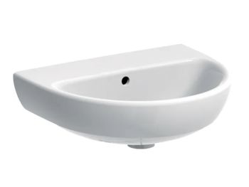  - GEBERIT Selnova Umywalka kompaktowa 50 x 41 cm biały połysk 500294017 - 500.294.01.7 - Łazienki Szydłowski