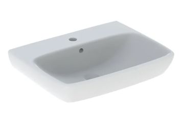 - GEBERIT Selnova Square Umywalka, 60x46 cm biały połysk 500300017 - 500.300.01.7 - Łazienki Szydłowski