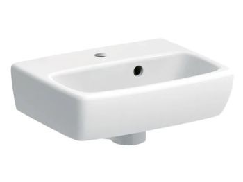  - GEBERIT Selnova Square Umywalka kompaktowa 36 x 28 cm biały połysk 500316017 - 500.316.01.7 - Łazienki Szydłowski