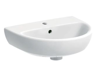  - GEBERIT Selnova Umywalka kompaktowa 45 x 37 cm biały połysk 500324017 - 500.324.01.7 - Łazienki Szydłowski