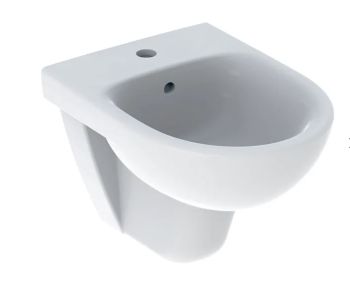- GEBERIT Selnova Compact Bidet wiszący, 35,5x48 cm biały połysk 500368017 - 500.368.01.7 - Łazienki Szydłowski