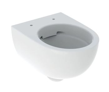 - GEBERIT Selnova Compact Wisząca miska WC, lejowa, 35,5x49 cm, krótka, ukryte mocowania, Rimfree biała 500377012 - 500.377.01.2 - Łazienki Szydłowski