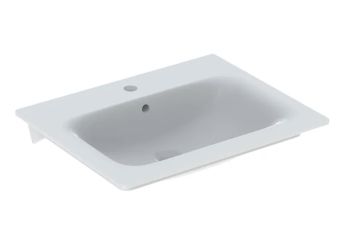  - GEBERIT Selnova Square Umywalka meblowa 60 x 48 cm biały połysk 500994001 - 500.994.00.1 - Łazienki Szydłowski