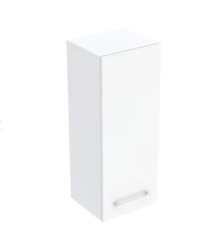  - GEBERIT Selnova Square Szafka boczna, 33 x 29,7 cm, z jednymi drzwiami, biały połysk 501276001 - 501.276.00.1 - Łazienki Szydłowski