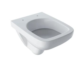  - GEBERIT Selnova Compact Wisząca miska WC, lejowa, 36 x 48 cm biały połysk 501504007 - 501.504.00.7 - Łazienki Szydłowski