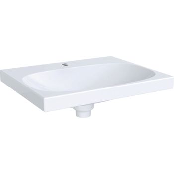  - GEBERIT Acanto Umywalka 60 x 48,2 cm biała z powłoką KeraTect 500629018 - 500.629.01.8 - Łazienki Szydłowski