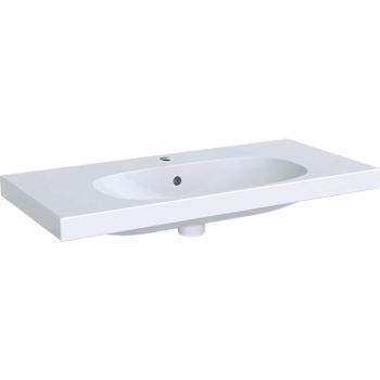  - GEBERIT Acanto Umywalka, 90x42,2 cm biała z powłoką KeraTect 500633018 - 500.633.01.8 - Łazienki Szydłowski
