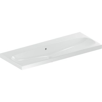  - GEBERIT Acanto Umywalka 120x48 cm biała z powłoką KeraTect 501880004 - 501.880.00.4 - Łazienki Szydłowski